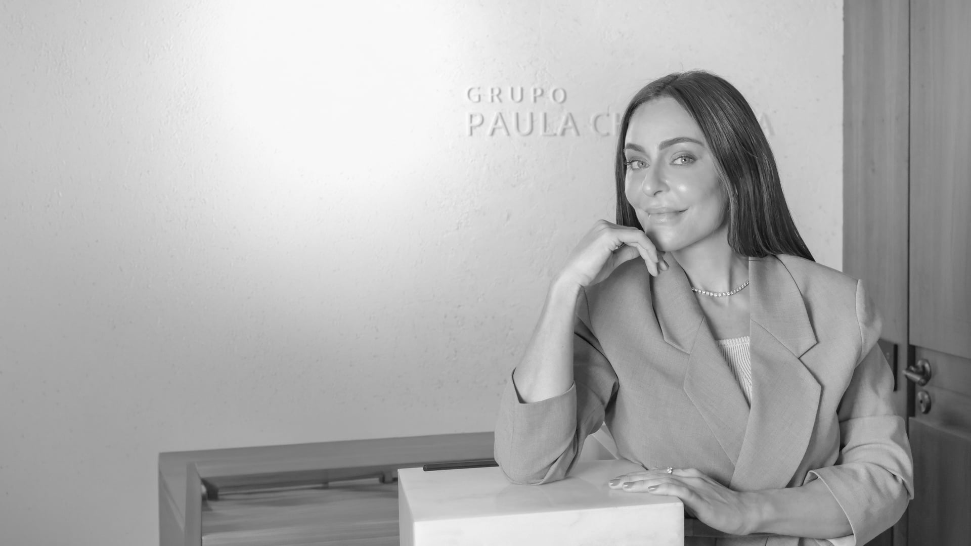 Dra. Paula Chicralla na recepção do Grupo Paula Chicralla, na Barra da Tijuca